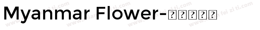 Myanmar Flower字体转换